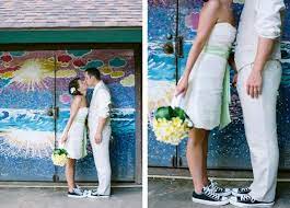 Converse With Bridesmaid Dress Dress With Converse Bridal Converse Short Wedding Dress