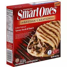 Ratings, based on 72 reviews. Weight Watchers Smart Ones Artisan Creations Grilled Flatbread Savoury Steak Ranch Meals Entrees Matherne S Market