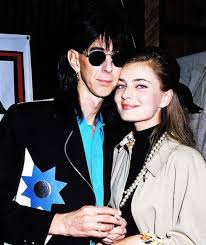 The two met on the set of the cars' music video for drive in totally80s.com is a participant in the amazon services llc associates program, an affiliate advertising program designed to provide a means for. You Know Her Miss Groupie Supreme Paulina Porizkova And Ric Ocasek At The Tj Martell