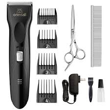And when you press the switch the clipper starts to cut hair or fur. Oneisall Dog Clippers For Thick Coats Professional Powerful Grooming Kit Low Noise Cordless Hair Clipper Trimm Dog Clippers Dog Grooming Clippers Dog Grooming