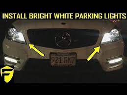 194 or 168 or 12961. Install White Parking Light On Mercedes C250 C300 Youtube