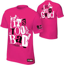 Amazon.com: Camiseta oficial WWE Authentic Dolph Ziggler Its Too Bad Im Too  Good rosa para hombre, Rosado : Deportes y Actividades al Aire Libre
