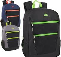 Backpacks Bulk Wholesale 100 24 Pack Color Block Laptop Backpacks - Bulk  Backpacks For Schools & Nonprofits Trail Maker 24 Pack Laptop Backpacks