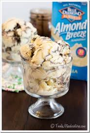 Almond Fudge Ripple Ice Cream Recipe Dairy Free Ice Cream Recipes Almond Milk Ice Cream Recipe Almond Milk Ice Cream