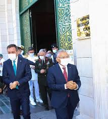 Selçuklu motifleriyle bezenen cami kısa süre sonra ibadete açılacak. 02 10 2020 Hulusi Akar Camii Cuma Namazi Dr Memduh Buyukkilic