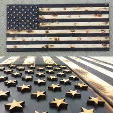 Black And White Us Flag Meaning Image Of Black And White Wood Flag Wood Flag Wood Carved Wood Signs