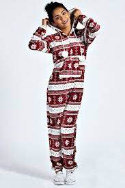 Maybe you would like to learn more about one of these? Matilda Fairisle Pom Pom Hooded Onesie Christmas Outfit Fashion Clothes