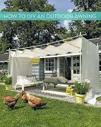 Make It Diy Outdoor Awning Outdoor Awnings Diy Patio Backyard Shade
