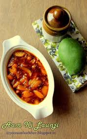 Annapurna Aam Ki Launji Raw Mango Relish Recipe Is A Tongue Tickling Raw Mango Relish From The I Mango Relish Recipes Mango Recipes Raw Mango Recipes Indian