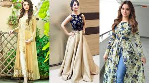 Latest Top Stylish Long Frocks Designs For Girls 2019 Long Frocks Frock Images Frock Design