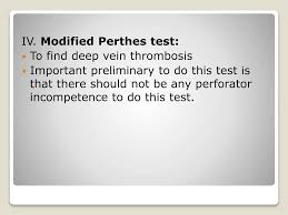 Image result for Perthes Test