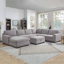 Click here to find out how to register for an online account. Langdon Fabric Sectional With Storage Ottoman Costco