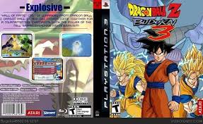 Playstation 3 dragon ball z. Dragon Ball Z Budokai 3 Playstation 3 Box Art Cover By Goku48532