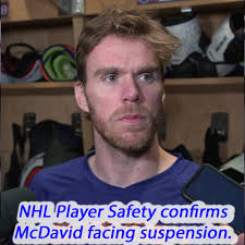 Connor McDavid is in trouble. Full details linked below.