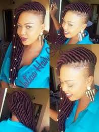 A simple hairdo with minimal upkeep, braids will keep your hair out of your face and make you look good while doing it. Box Braids With Shaved Sides And Back African Hairstyles