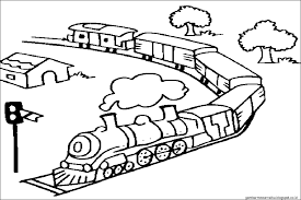 Nah, di bawah ini ada kumpulan gambar yang bisa dipakai lho untuk mewarnai gambar. Gambar Kereta Api Untuk Mewarnai Mewarnai Gambar