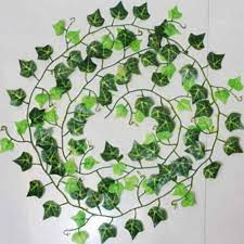 Our fence is an artificial ivy leaf screen with realistic looking leaves. 2 5m Artificial Green Ivy Vine Leaf Fake Garland Plant Foliage Home Wedding Decoration Artificial Plants Aliexpress