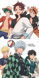 Mi Galeria Rara I Cosas Raras Anime Crossover Anime Anime Fandom