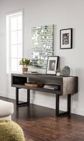 Verona Console Sofa Table Sleek Modern Design With Open Storage Makes The Ultimate Living Room Companion Ai Creative Home Decor Unique Home Decor Home Decor