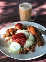 Many malaysians can't live without nasi lemak; Nasi Lemak Warong Pokok Ceri Johor Bahru Restaurant Reviews Photos Tripadvisor