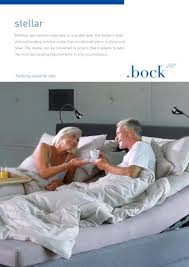 Nursing care beds for home care and inpatient care bock. Pflegebetten Hermann Bock Gmbh Pflegebetten Und Objekteinrichtung Pdf Katalog Technische Unterlagen Prospekt