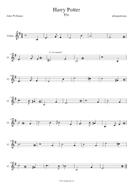 Harry Poter By John Williams Sheet Music For Violin Soundtrack Of Harry Poter Violin Sheet Music Clarinet Sheet Music Oboe Music