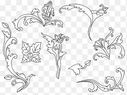 Free tato bunga tribal download free clip art free clip sumber : Wedding Invitation Batik Pattern Flower Batik Cdr White Png Pngegg