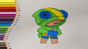 Peste 1000 de desenele de colorat sunt impartite in categorii, astfel incat cautarea lor sa fie mai usoara. Leon Legendar Din Brawl Stars Desenat Si Colorat Tutorial Youtube