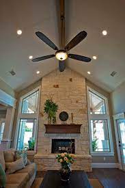 Maybe you would like to learn more about one of these? High Ceilings With Recessed Lighting In Living Room Tall Ceiling Living Room Living Room Lighting Living Room Fans