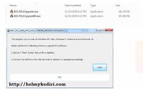 Pastikan sudah mendownload dan menyimpan software 'bl1' pada laptop/komputer. Cara Mudah Unlock Modem Bolt 100 Berhasil Blog Orang It