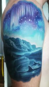 Northern Lights Tattoo Northern Lights Tattoo Nature Tattoo Sleeve Sleeve Tattoos