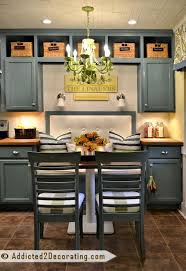 My Tiny Condo Breakfast Room Makeover Before And After Addicted 2 Decorating Above Kitchen Cabinets New Kitchen Cabinets Small Space Kitchen