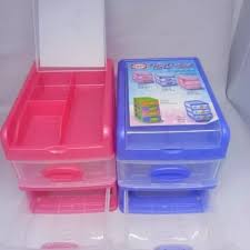 Jual lemari pakaian rak plastik laci club flip triple tcfr 2 susun dengan harga rp325.000 dari toko online oscarliving cabang bogor, kota bogor. Jual Laci Susun 3 2 1 Kecil Laci Mini Mini Container Laci Plastik Kab Tangerang Gracia Shop Tokopedia
