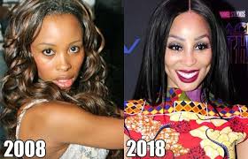 Bonang matheba is a south african television host, radio personality, and business woman. Pics 11 Local Celebs In 2008 Vs 2018 Channel