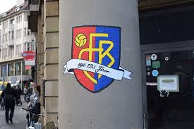 Squad of fc dardania basel. Guerilla Aktion Jubilaums Countdown In Rot Blau Wild Plakatierer Pflastern Basel Zu