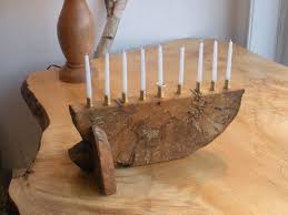 Hanukkah Wood Menorah Spalted Maple And Birch Hand Crafted Etsy Menorah Spalted Maple Wood