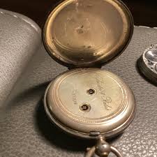 Identifying a sterling silver pocket watch