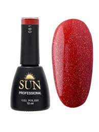 Гель лак для ногтей с шиммером блестки №081 Лайкер SUN Professional  17047035 купить в интернет-магазине Wildberries