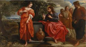 From a jewish perspective, there were three strikes against the woman at the well: Jacob Van Oost Christ And The Samaritan Woman At The Well Adam Williams Fine Art