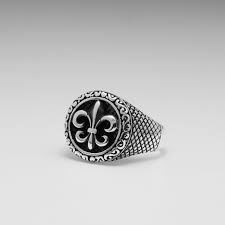 Sterling Silver Le Fleur De Lis Saints Ring Silver Size 8 Best Silver Jewelry Touch Of Modern