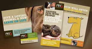 Animal Shelter Pet Adoption Brochure Postcard Newsletter Poster Stationery And Flyer Ads Designs Pet Adoption Center Animal Shelter Pet Adoption