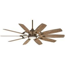 The speed and light levels are controlled by a pull chain, although some are alibaba.com has amazing offers on bluetooth controlled. Minka Aire Barn 65 In Barnwood Led Smart Ceiling Fan With Light Remote Control And Light Kit 1bladeless In The Ceiling Fans Department At Lowes Com