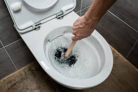 your toilet gurgles at the end of a flush