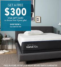 If you don't mind taking easy market research surveys in exchange for gift cards, prizerebel might be the perfect site for you. Us Mattress Tempur Pedic Sale Free 300 Visa Gift Card Free Delivery W Purchase Milled
