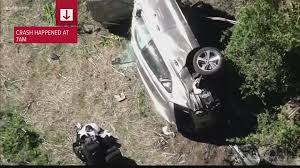 Pt on the map of crash site: Tiger Woods Car Crash Golf Legend Is Grateful And Recovering Ksdk Com