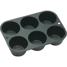 Lodge 5pp2 cast iron perch sunfish fish mold cornbread muffin pan discontinued. Upc 075536375205 Lodge Muffin Pan Seasoned Cast Iron L5p3 With 6 Impressions Upcitemdb Com