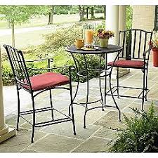 Tall Bistro Patio Set From Kmart Outdoor Patio Furniture Sets Outdoor Patio Decor Patio Furniture Sets
