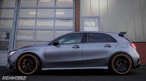 mercedes amg a 45 s cranked to 592 hp 442 kw by renntech mercedes amg mercedes a45 amg mercedes