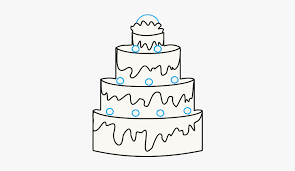 Birthday cake drawing childs drawing birthday cake stock illustration 96850294 shutterstock. Drawing Cake Base Birthday Cake Hd Png Download Kindpng