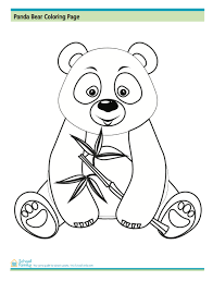 Panda Bear Coloring Page From Schoolfamily Com Bear Coloring Pages Panda Bear Crafts Panda Coloring Pages